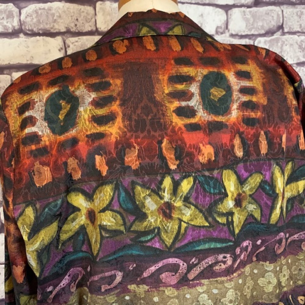 Danielle B. Multicolor Jacket Size M - Picture 8 of 11